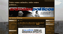 Desktop Screenshot of animalespoliticos.com